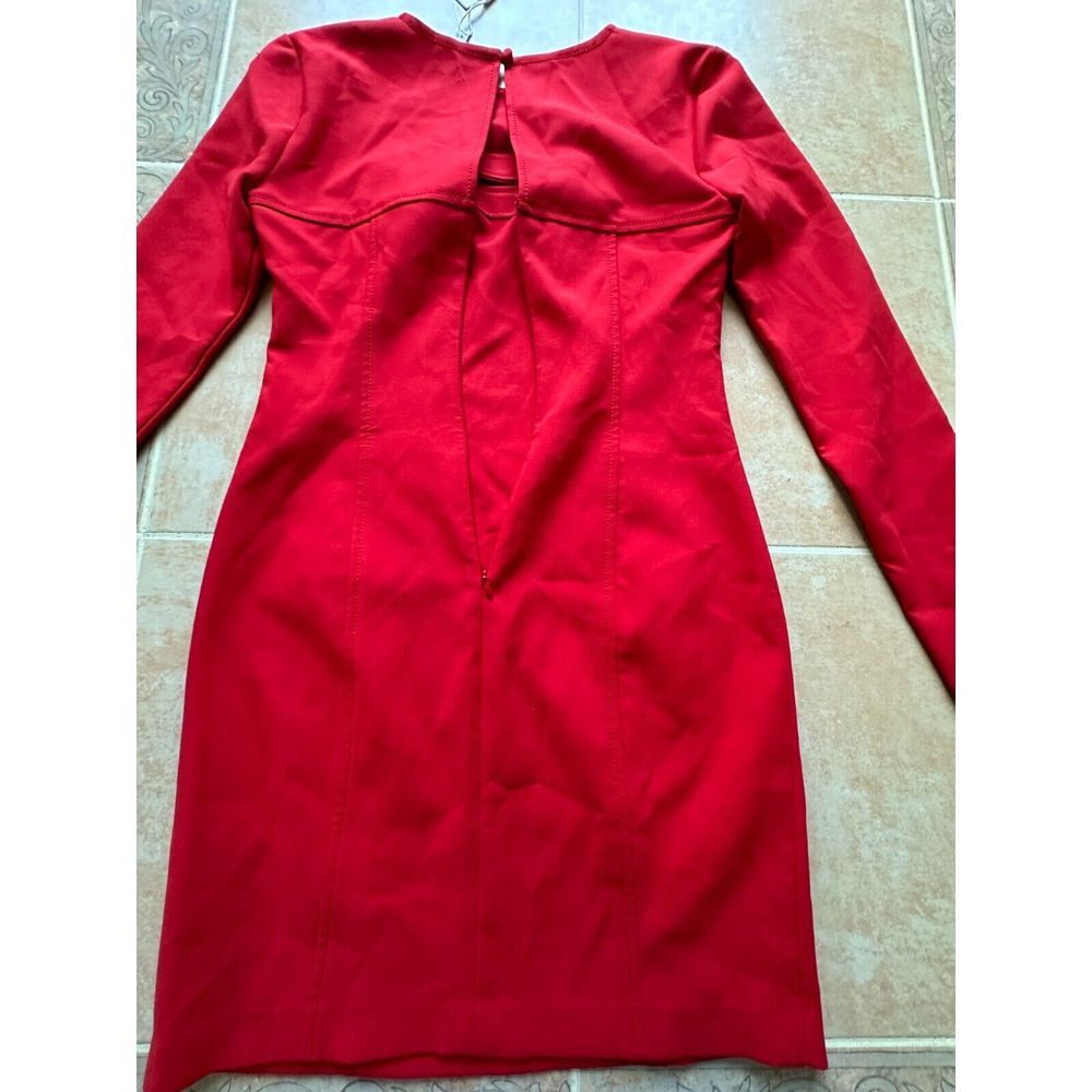 LIKELY ‎ Keller Long Sleeve Red Dress Size  4 - Picture 5 of 7